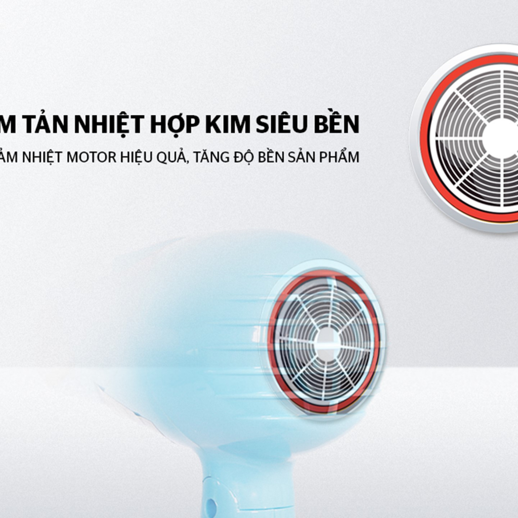 Máy sấy tóc SUNHOUSE SHD2305 xanh