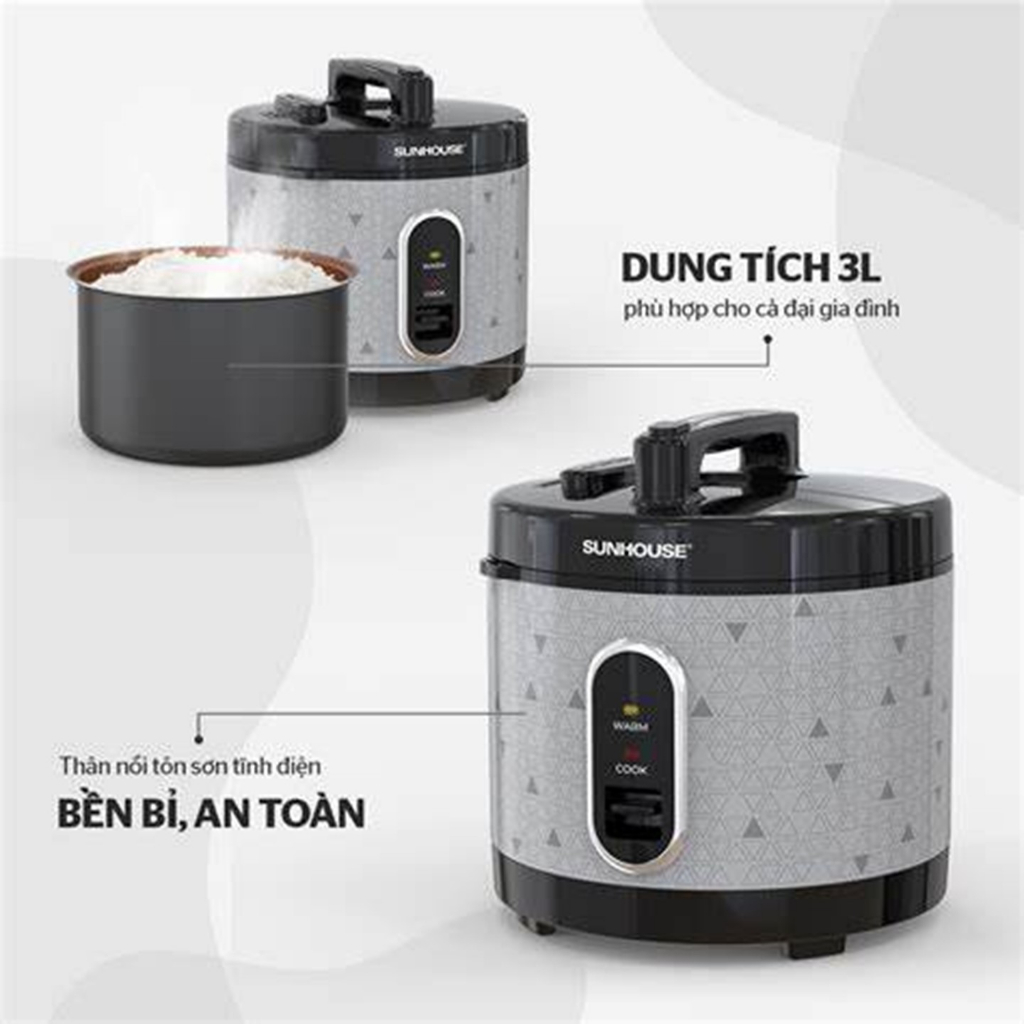 Nồi Cơm Điện 3L SUNHOUSE SHD8305
