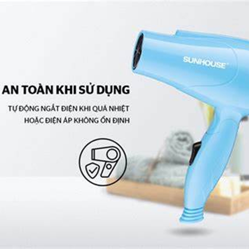Máy sấy tóc SUNHOUSE SHD2305 xanh