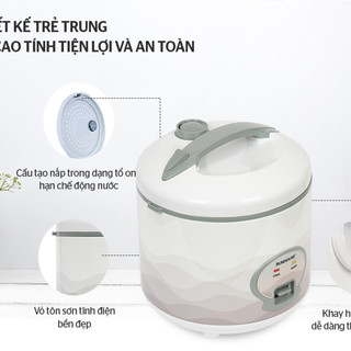 Nồi cơm điện SUNHOUSE 1.8L SHD8602
