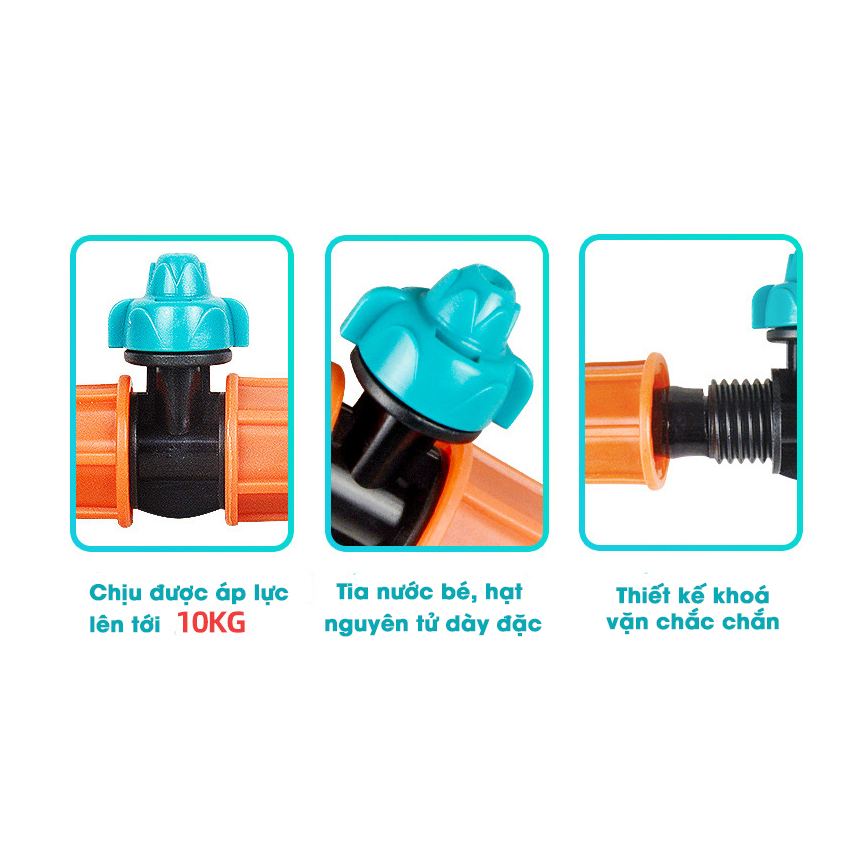 Ống PVC 10mm 9/12 PN 2Bar PVC mềm dẻo, Đường kính ngoài 12mm , đường kính trong 9mm