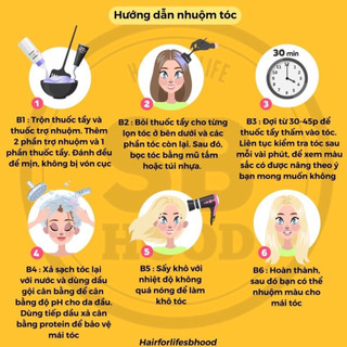 Nhuộm tóc đen Cherries chuyên gia phủ tóc bạc
