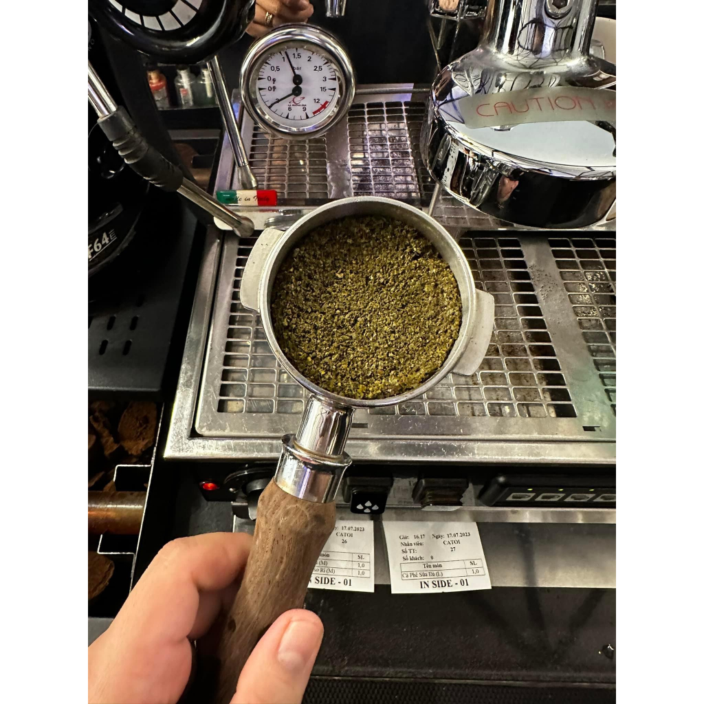 Tea Portafilter - Teapresso Portafilter - Tay Cầm Pha Trà Sử Dụng Cho Máy Pha Cà Phê Phù Hợp 58mm