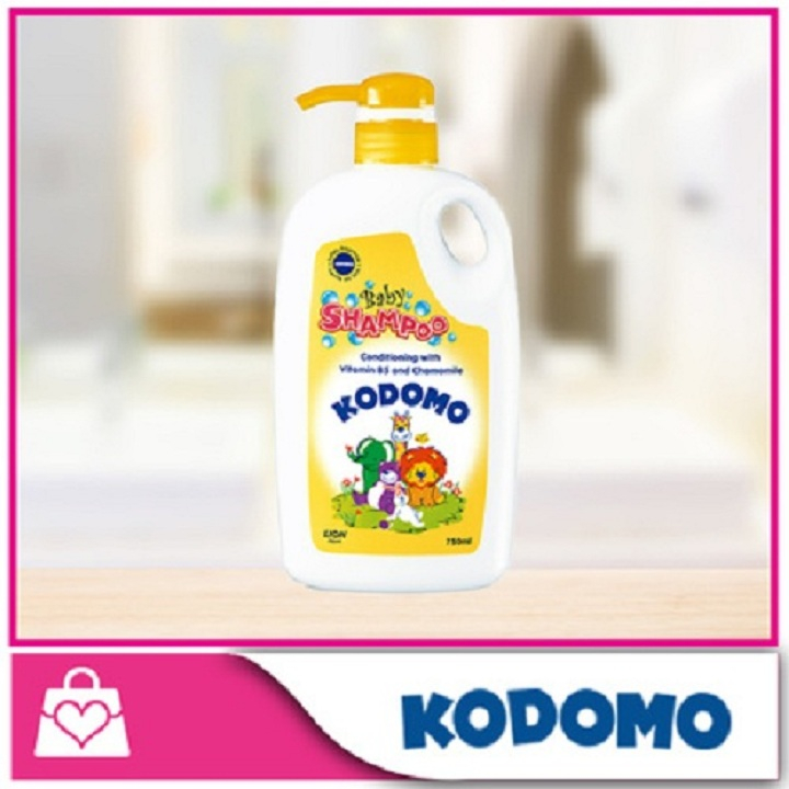 Dầu gội trẻ em Kodomo Vitamin B5 Gentle - 750ml