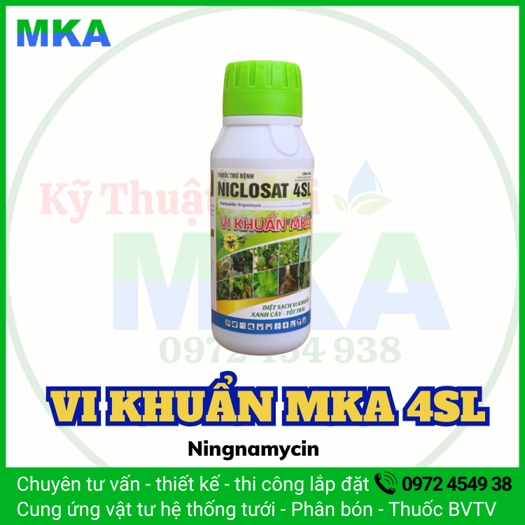 Vi khuẩn MKA quản lý vi khuẩn nấm phổ rộng 450ml