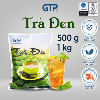 Trà đen GTP 500gam và 1Kg (Gói), dùng pha trà sữa trà đen đậm đà thơm ngon