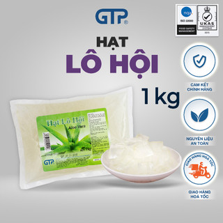 Thạch nha đam GTP nguyên liệu pha trà sữa thạch lô hội hạt nha đam thạch pha trà sữa