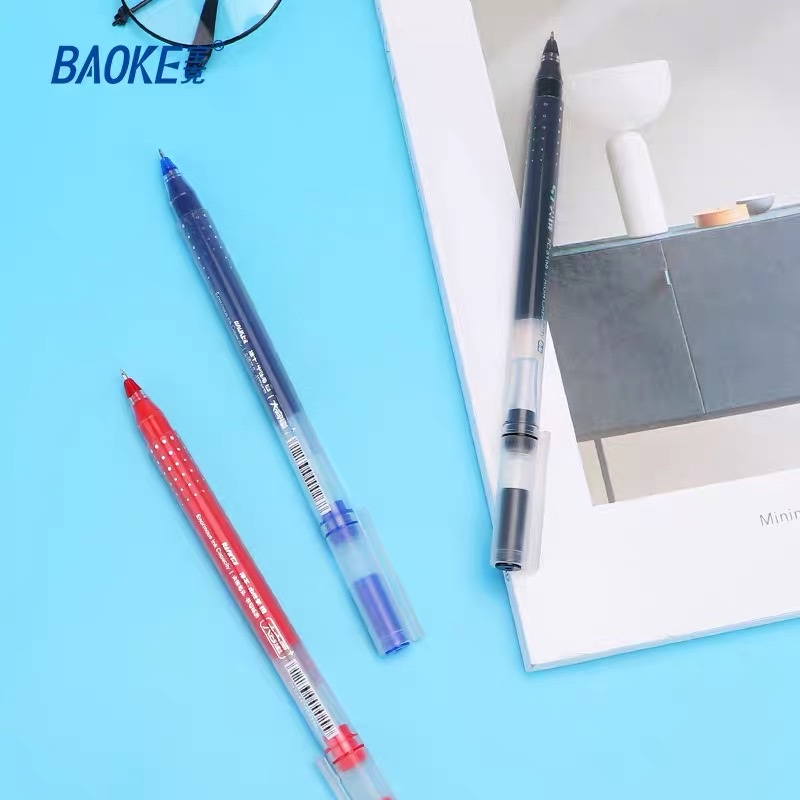 Bút gel ngòi  0.5mm PC5158 Baoke - Xanh,Đen,Đỏ - Siêu Trơn, Siêu nhiều mực