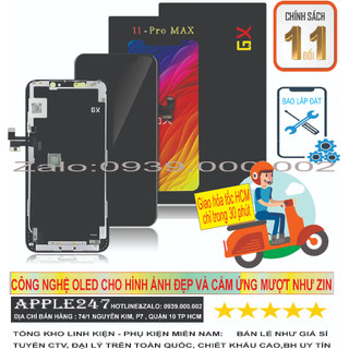 Màn hình gx cho ip các loại từ x đến 14pm -giao hỏa tốc sg