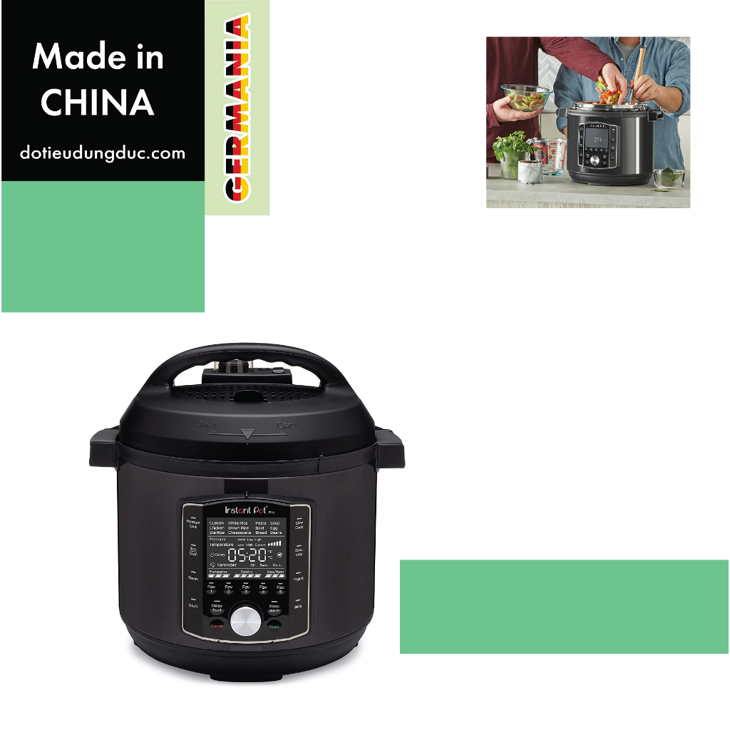 Nồi áp suất đa năng Instant Pot Pro 60 - 5.7L 10 in 1