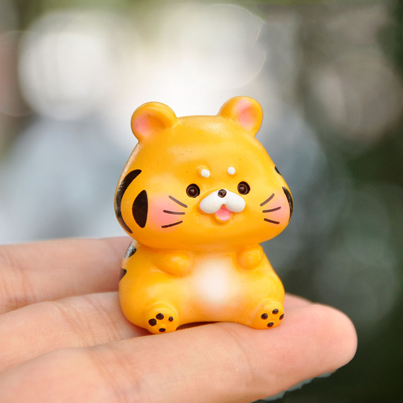 Mô hình 12 con giáp mini Soyabym chất liệu PVC làm mô hình tiểu cảnh, quà tặng, trang trí bàn học