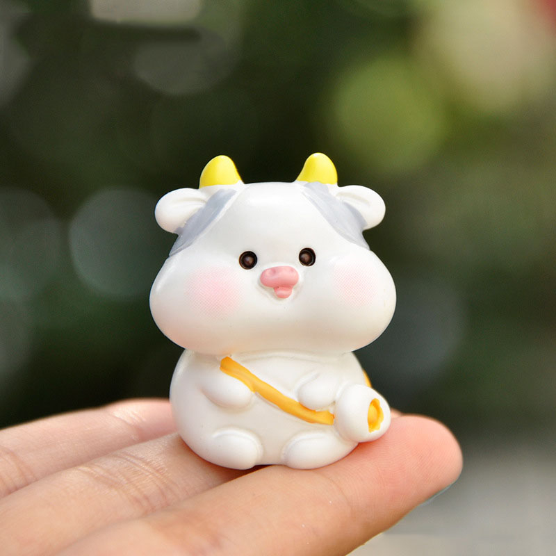 Mô hình 12 con giáp mini Soyabym chất liệu PVC làm mô hình tiểu cảnh, quà tặng, trang trí bàn học