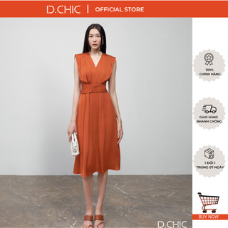 Váy liền không tay cổ v nhún eo d.chic ms: 2813291