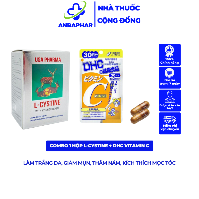 COMBO 1 L-CYSTINE VÀ 1 DHC C