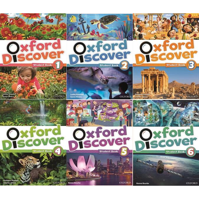Oxford Discover level 1 đến 4