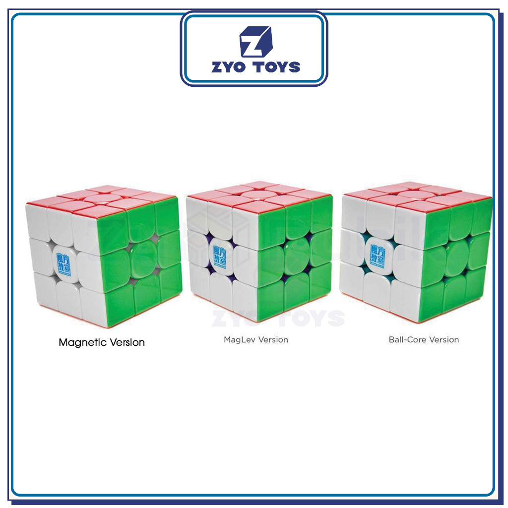 Rubik 3x3 Moyu Meilong Super RS3M V2 2023 UV 3 Phiên bản Magnetic/Maglev/Ballcore Stickerless - Zyo Toys