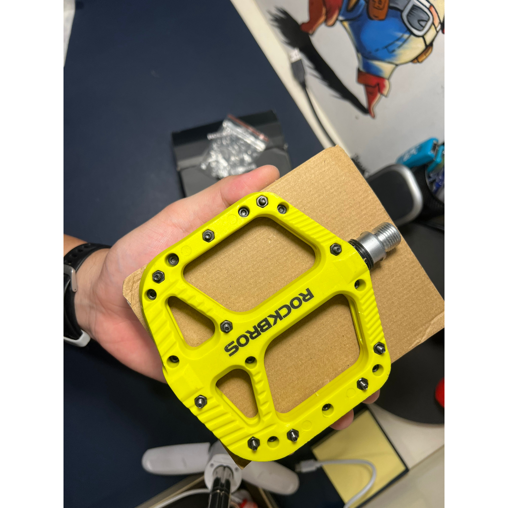 Bàn Đạp Xe Đạp RockBros - Bàn Đạp Xe Đạp Leo Núi MTB Nylon Chống Trượt Thể Thao