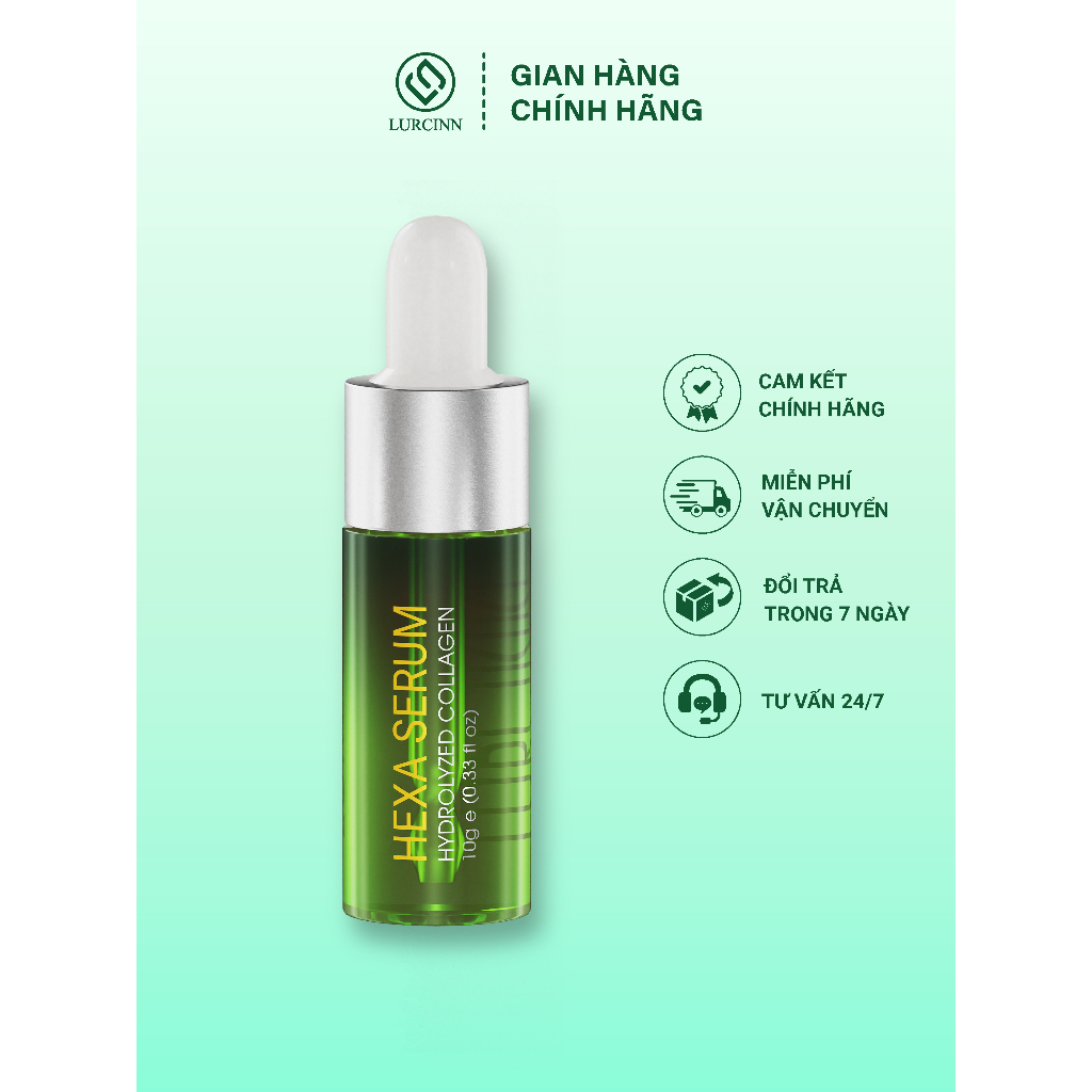 Serum căng bóng Lurcinn Hexa Serum 10g