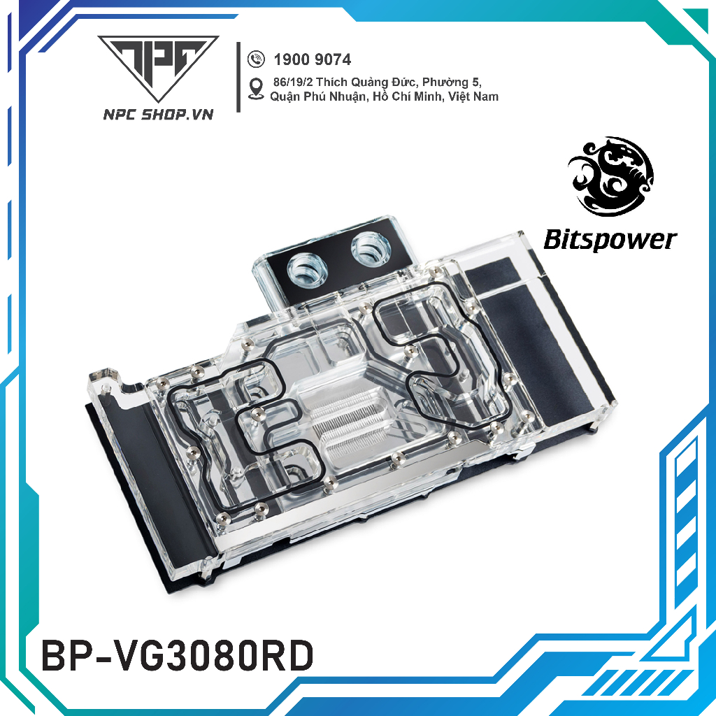 BITSPOWER CLASSIC VGA WATER BLOCK FOR NVIDIA GEFORCE RTX 30 SERIES REFERENCE DESIGN