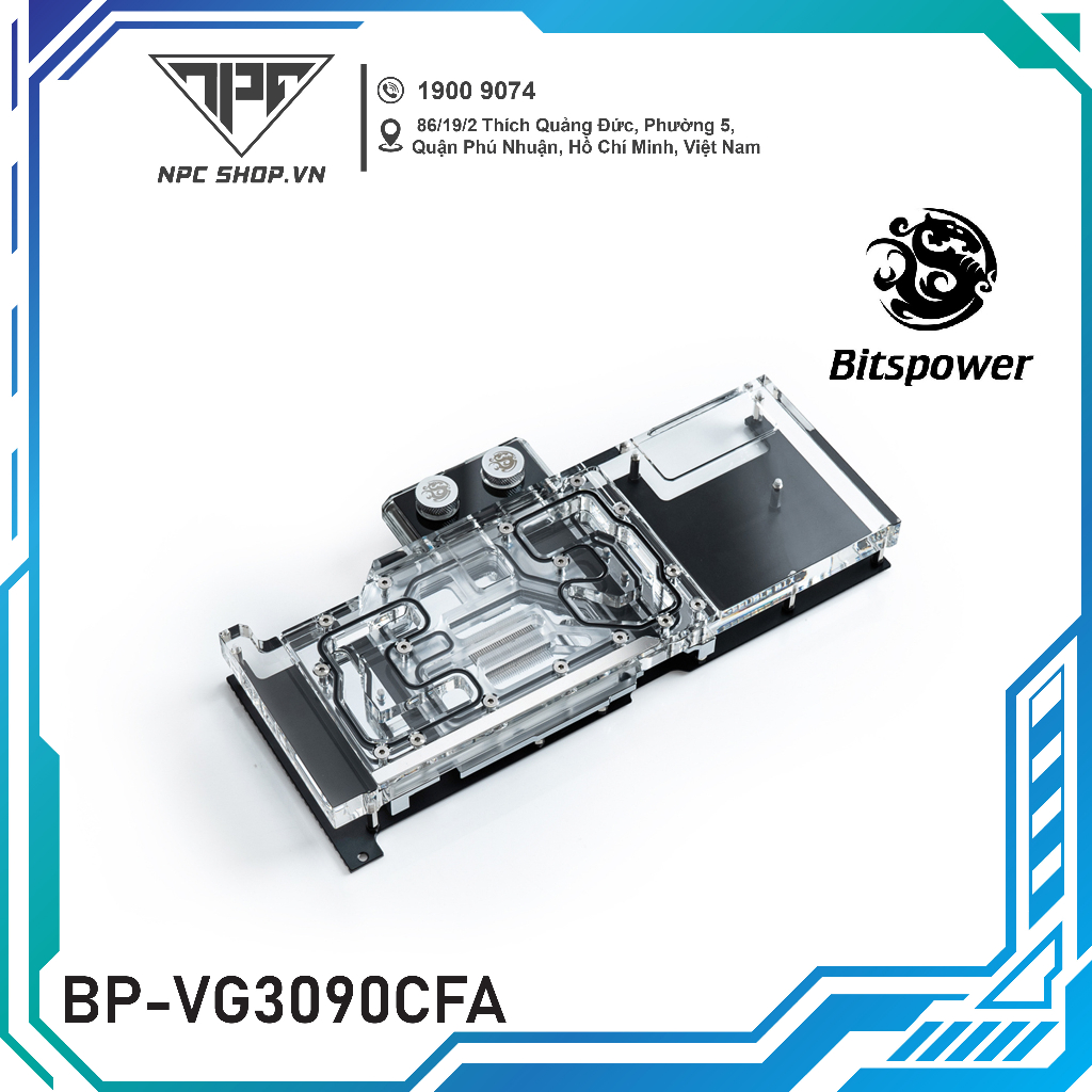 BITSPOWER CLASSIC VGA WATER BLOCK FOR IGAME GEFORCE RTX 3090 ADVANCED SERIES