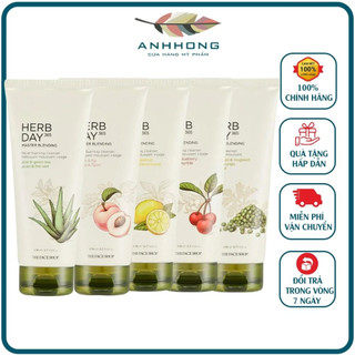 Sữa rửa mặt the face shop herb day 365 cleansing foam 170ml