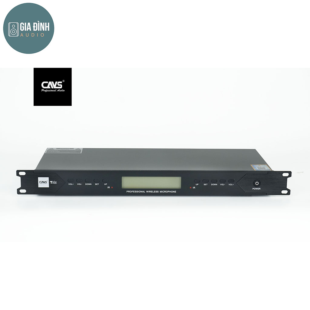 Micro Không Dây CAVS T4i 2023, Giảm hú, Âm thanh trung thực - Chính Hãng