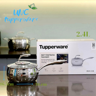 Nồi Tupperware T Chef Series Saucepan 2.4L (nắp kính)