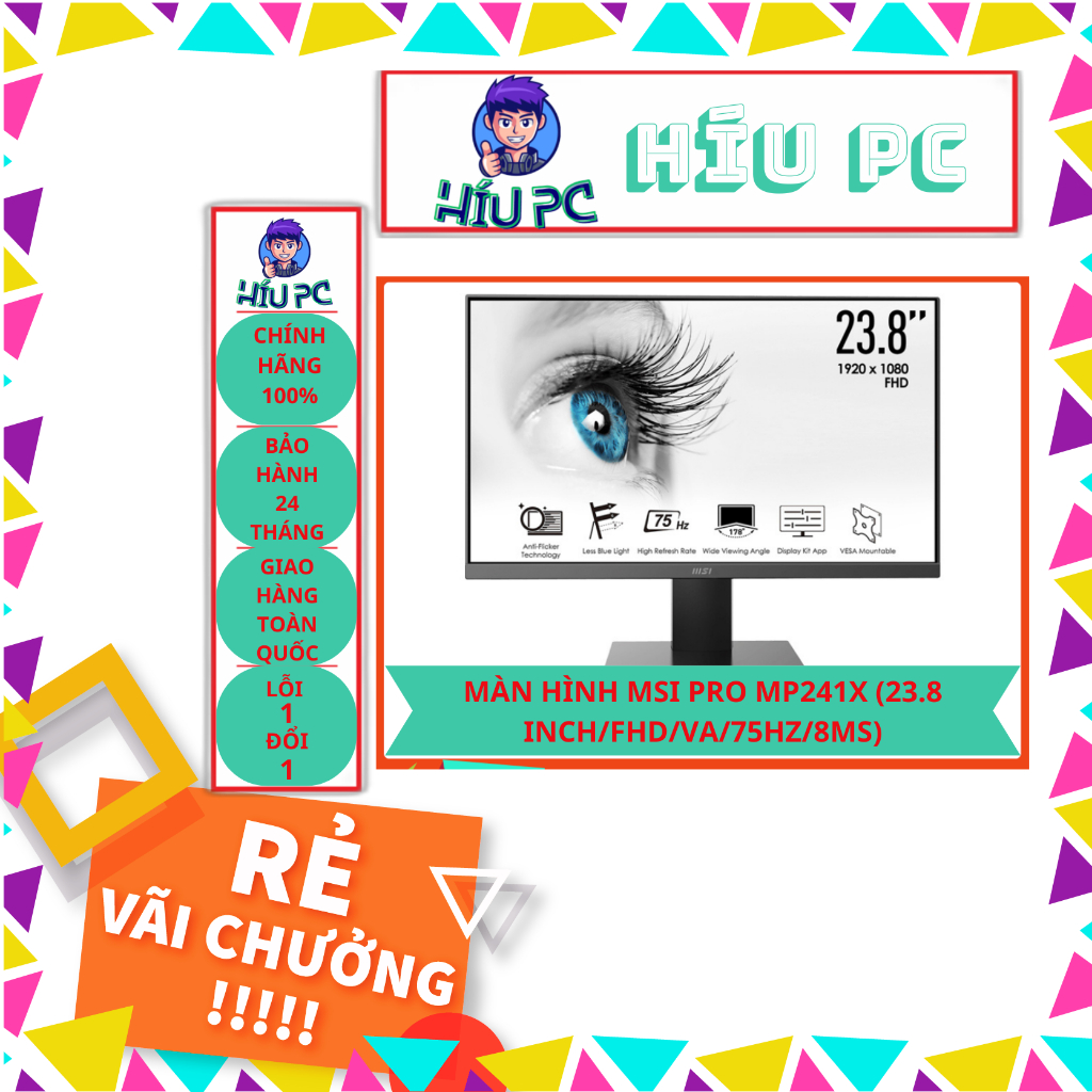 MÀN HÌNH MSI PRO MP241X