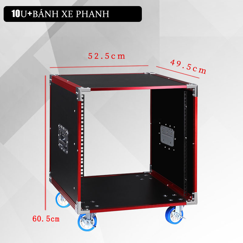Tủ thiết bị âm thanh 10u, đựng âm thanh tiện lợi, đa năng, sang trọng cao cấp