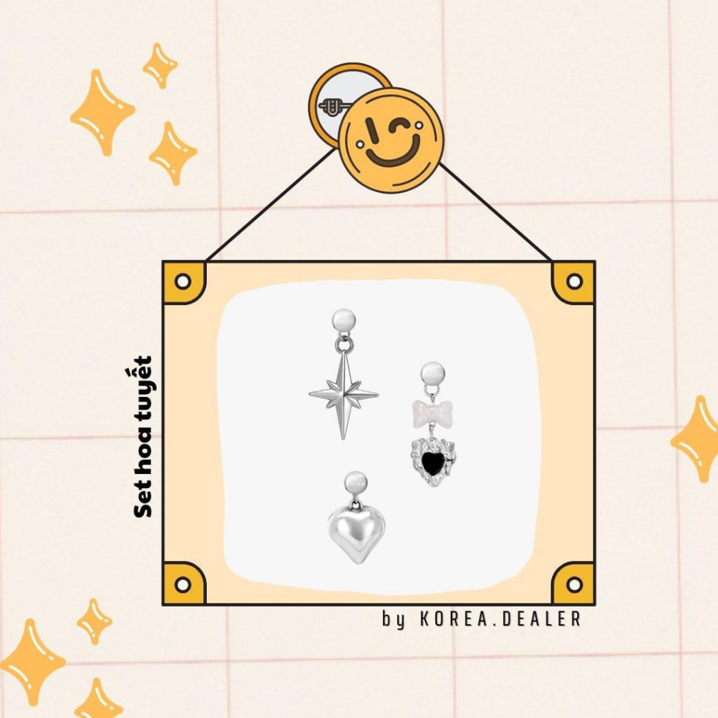 Set 3 Charm Túi Find Kapoor  Belty