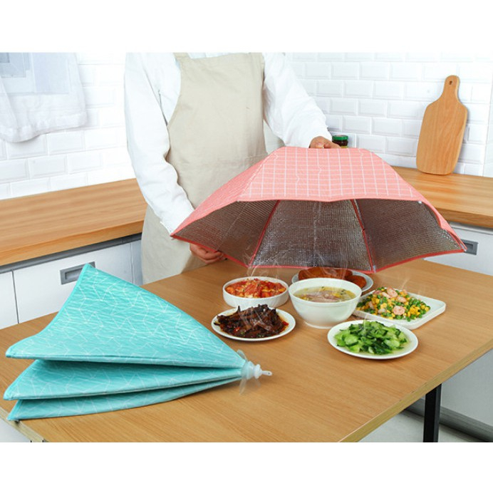 Lồng Bàn Đậy Thức Ăn Giữ Nhiệt Chắn Ruồi Muỗi | Lồng Bàn Gấp Gọn Giữ Nóng Thức Ăn