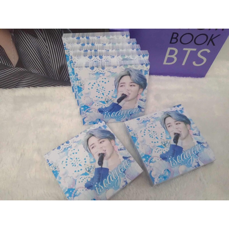 Box mix giấy ghi chú BTS