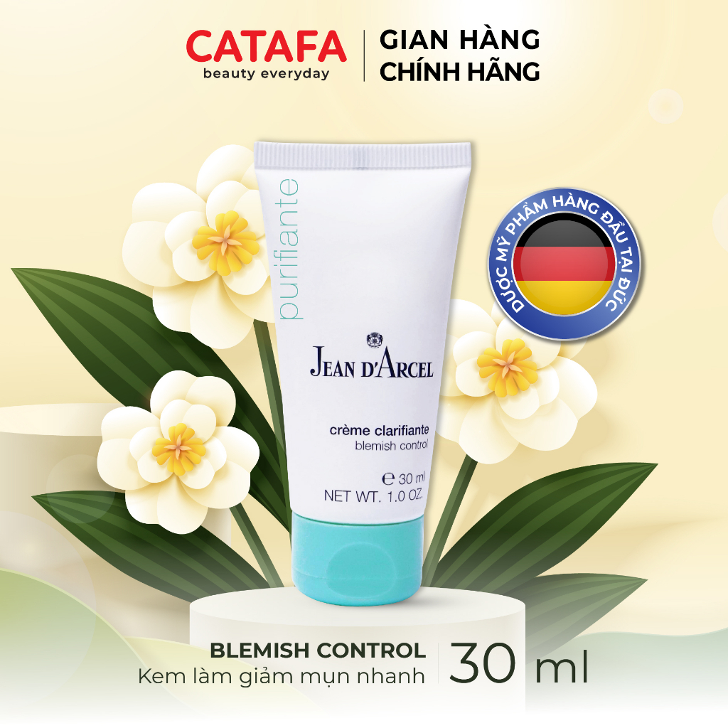 J11 Kem làm giảm mụn nhanh Blemish Control 30ml - Jean d'Arcel