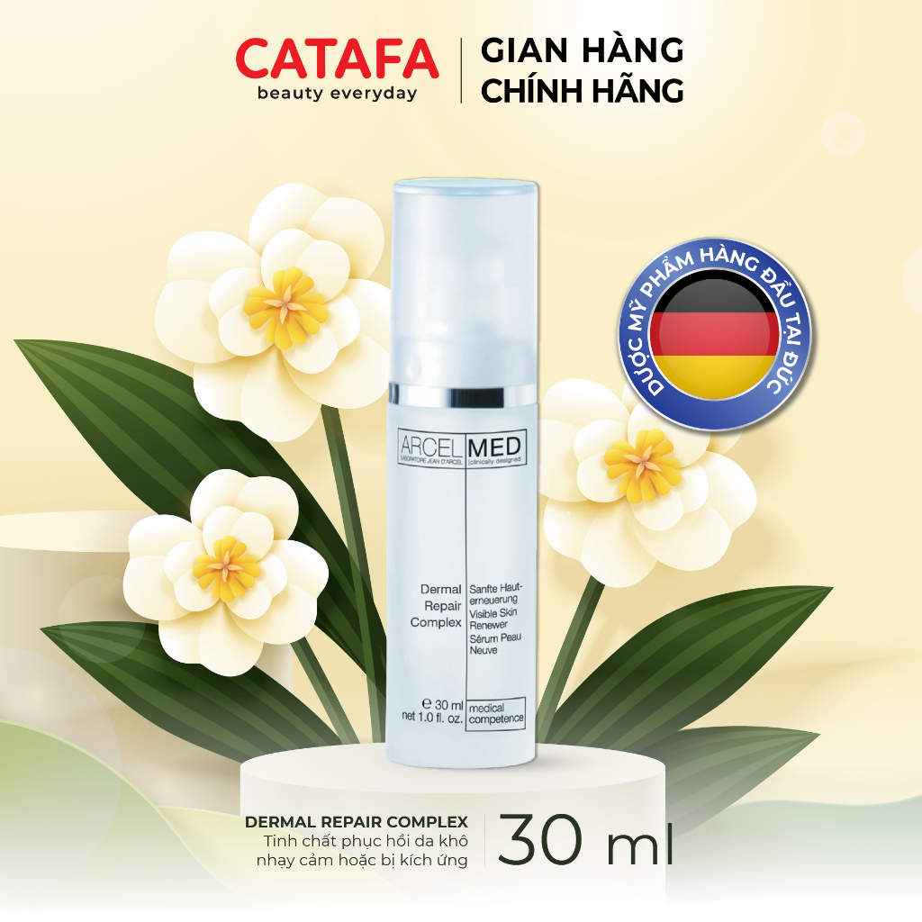 J20 Tinh chất phục hồi da khô nhạy cảm hoặc bị kích ứng 30ml Jean d'Arcel