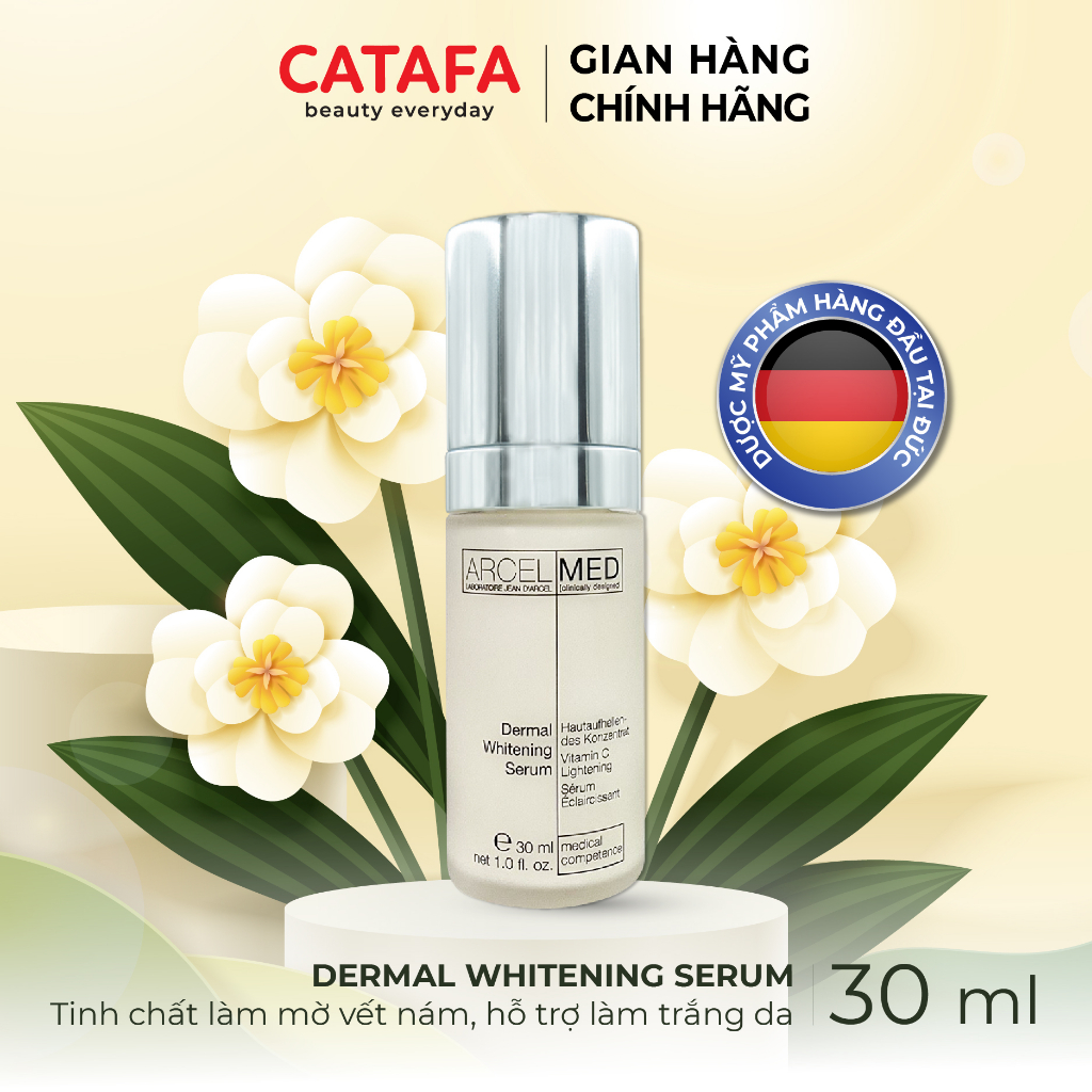 J106 Tinh chất làm mờ vết nám, hỗ trợ làm trắng da 30ml Jean d'Arcel