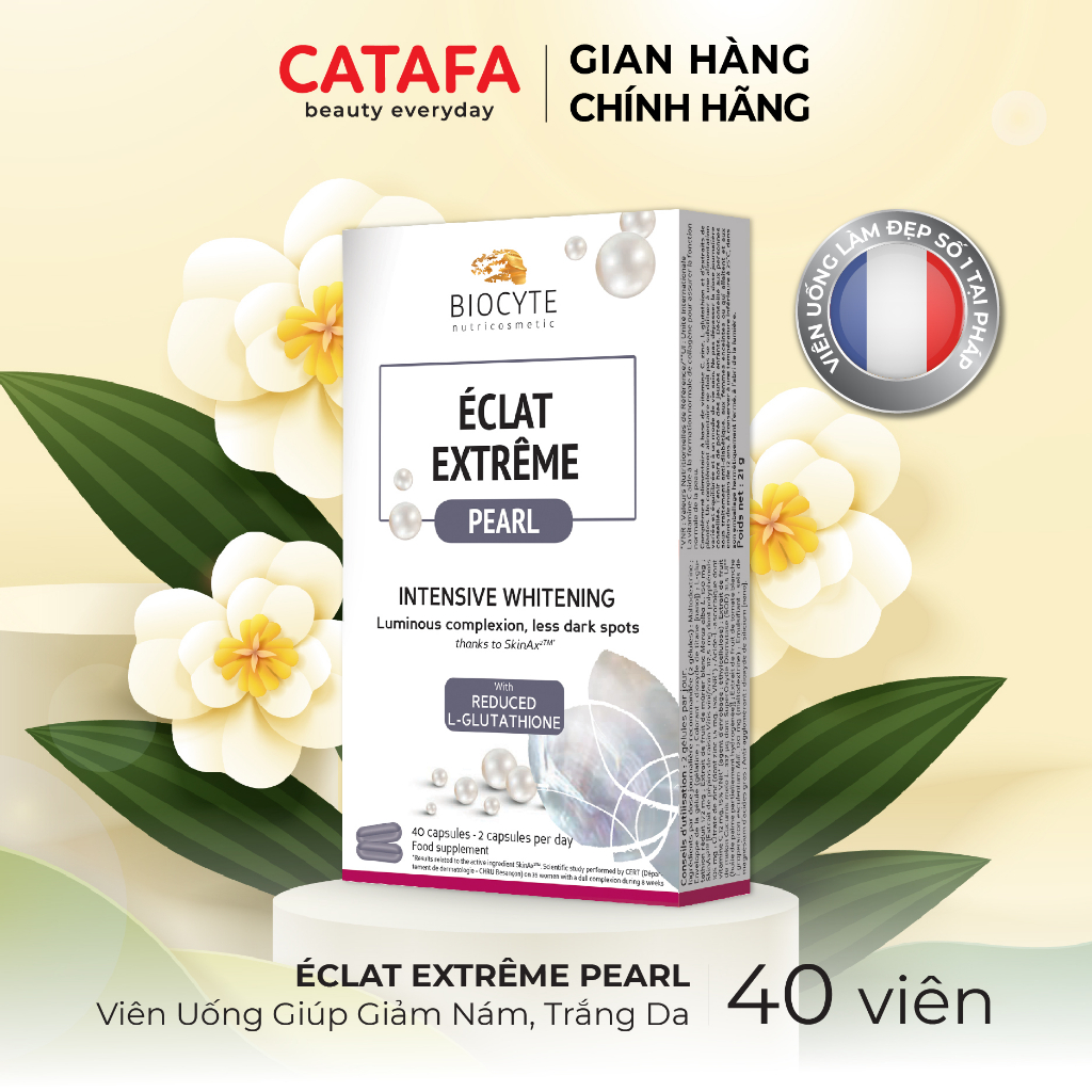 Viên uống giảm nám, trắng da Biocyte - B01
