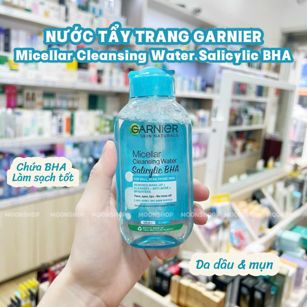 NƯỚC TẨY TRANG GARNIER - SALICYLIC BHA