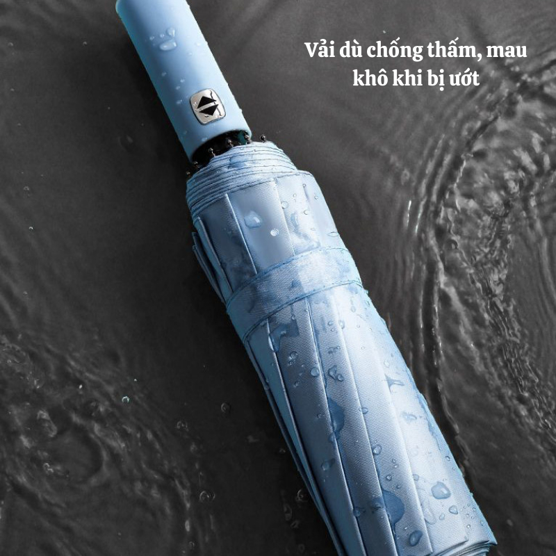 Ô Dù NAMIKO Che Mưa Đi Nắng 12 Nan Kép Tán Rộng Chống UV