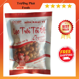 Lạc trôi tỏi ớt Trường Phát gói đẹp , lạc tỏi ớt, lạc rang tỏi ớt, đậu phộng tỏi ớt, đậu tỏi ớt ăn vặt, khai vị, đồ nhậu