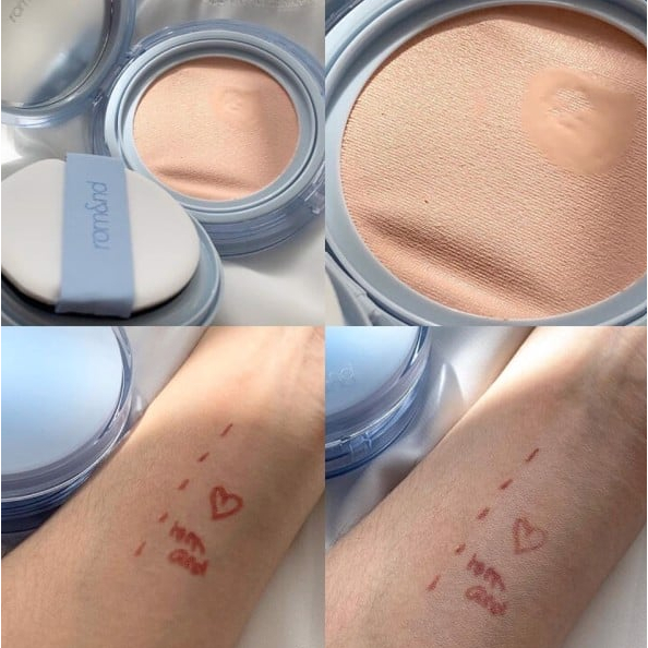 Phấn Nước Cho Da Căng Bóng ROMAND Bare Water Cushion SPF38 PA+++