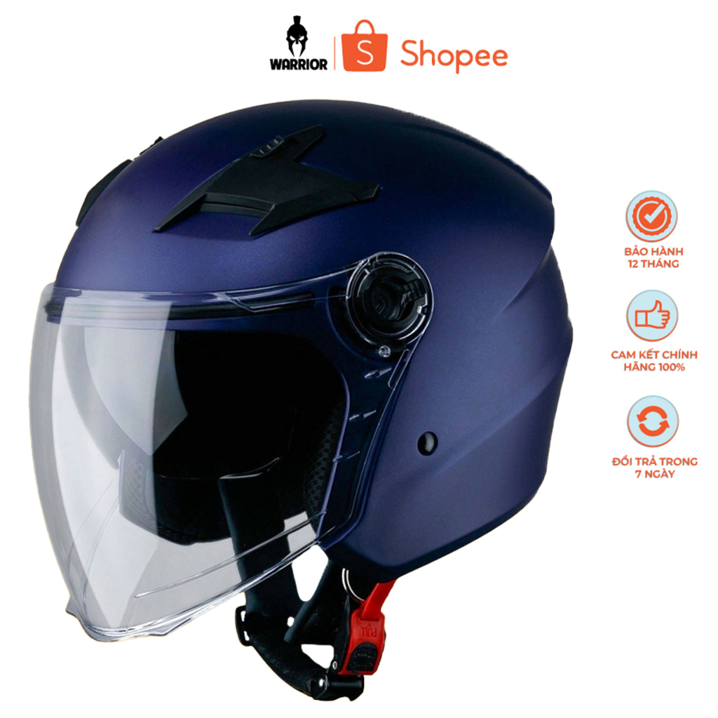 Mũ bảo hiểm 3/4 Royal M268 hai kính nhiều màu, Tem chính hãng, bảo hành 12T