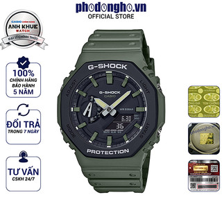 Đồng hồ nam g-shock casio anh khuê bảo hành 5 năm ga-2100 ga-2110su-3adr