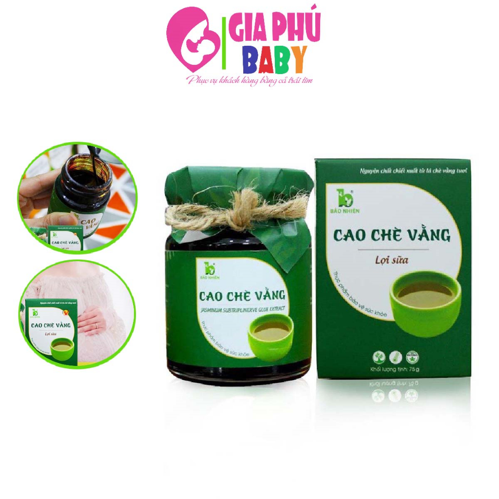Cao chè vằng lợi sữa giảm cân bảo nhiên chính hãng