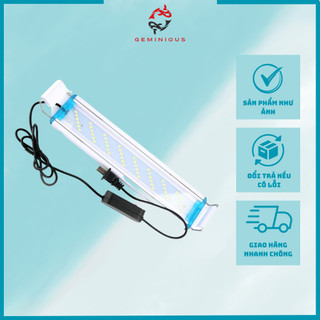 Đèn led thuỷ sinh 6 hàng led siêu sáng - đèn led bể cá thuỷ sinh geminious
