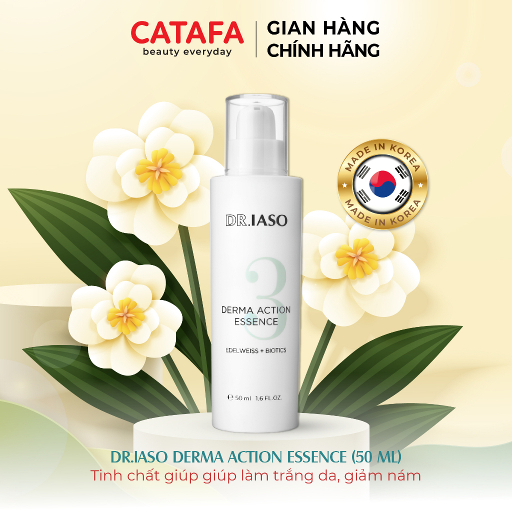 D44 Tinh chất giúp làm trắng da, giảm nám Dr IASO 50ml