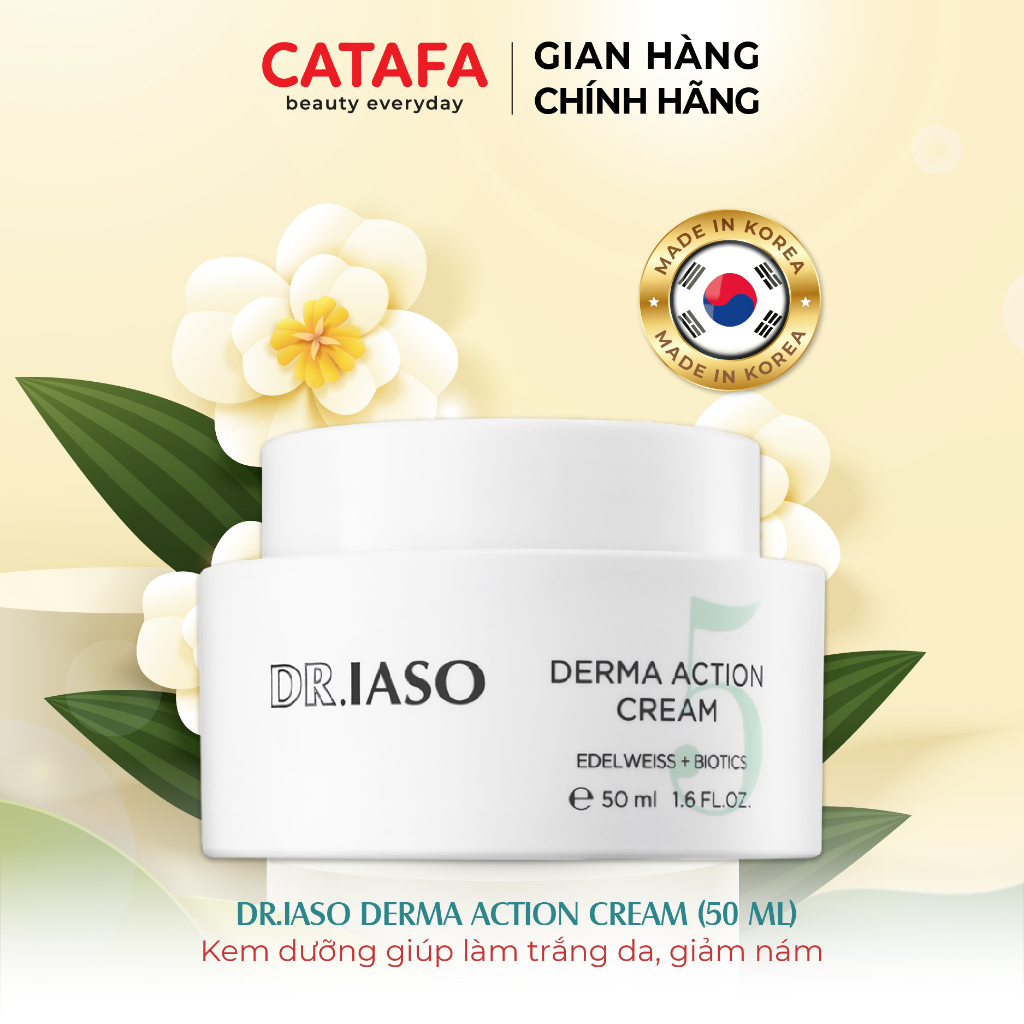 D42 Kem dưỡng giúp làm trắng da, giảm nám Dr IASO 50ml