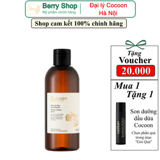 [ Big Size ] Toner bí đao Cocoon 310 ml dành cho da dầu, cân bằng độ PH trên da