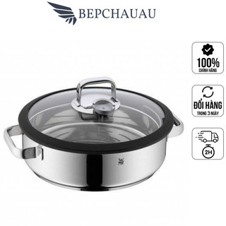 Nồi chảo hấp wmf dampfgarer vitalis e, đường kính 28cm, dùng cho mọi loại bếp, nhập đức, bepchauau
