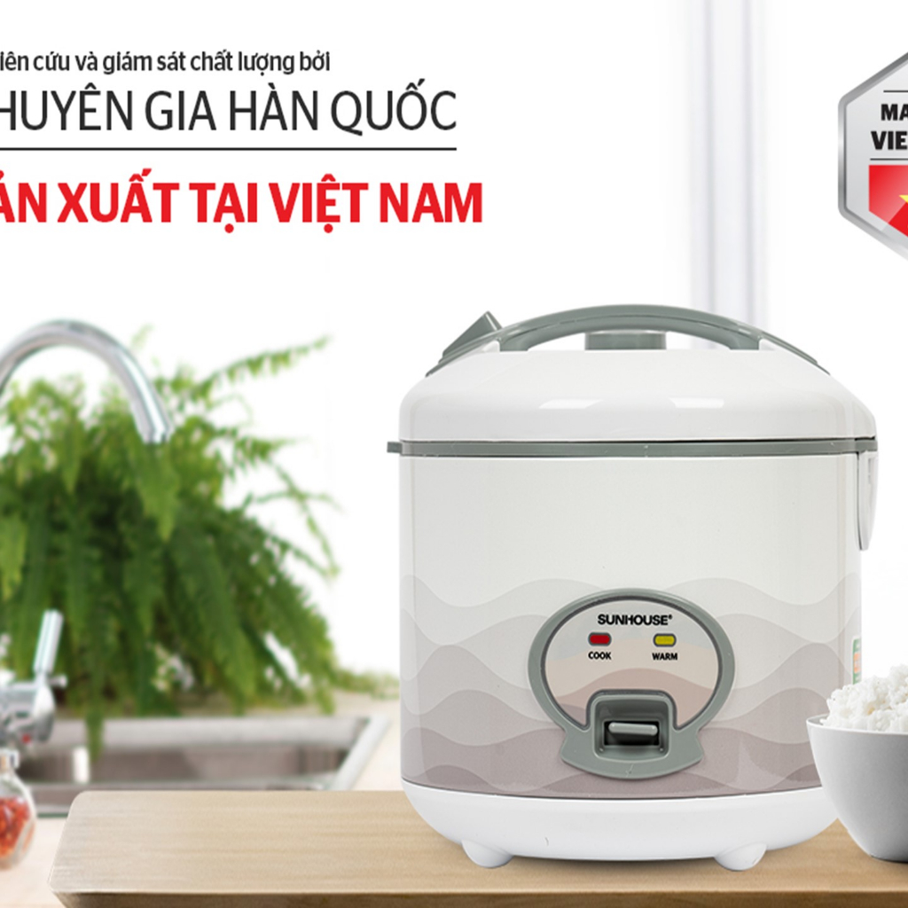 Nồi cơm điện SUNHOUSE 1.8L SHD8602