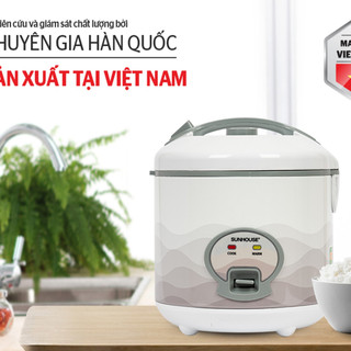 Nồi cơm điện SUNHOUSE 1.8L SHD8602